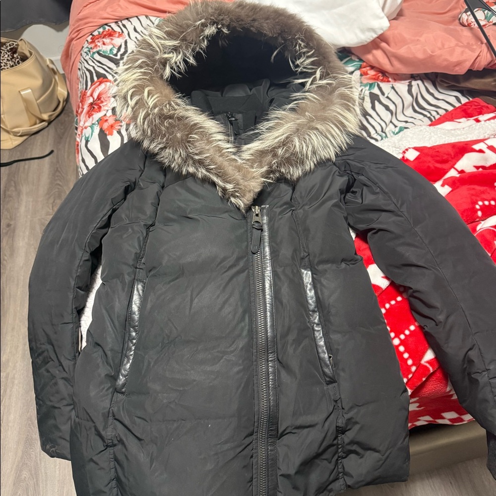 Mackage Adali Grey Fur